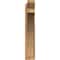 Ekena Millwork Thorton Slat Rough Sawn Outlooker, Western Red Cedar, 6"W x 28"D x 34"H OUT06X28X34THR06RWR - alternate 4